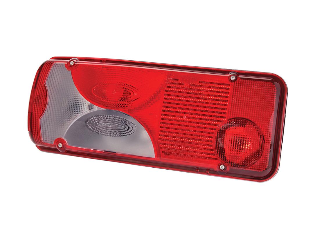 Rear lamp Left, License plate lamp, HDSCS 8 pin rear conn IVECO